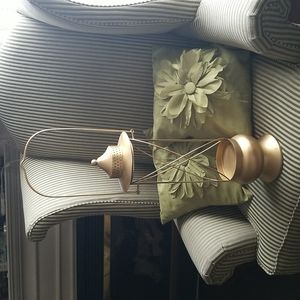 Open metal tall slim vintage farmhouse lantern